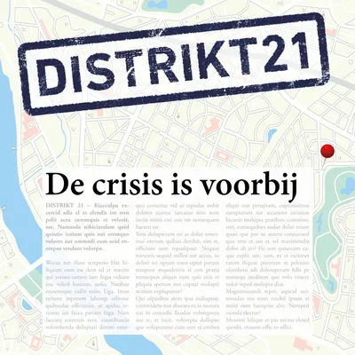 Cover van De Crisis Is Voorbij van Lisa van Zanen