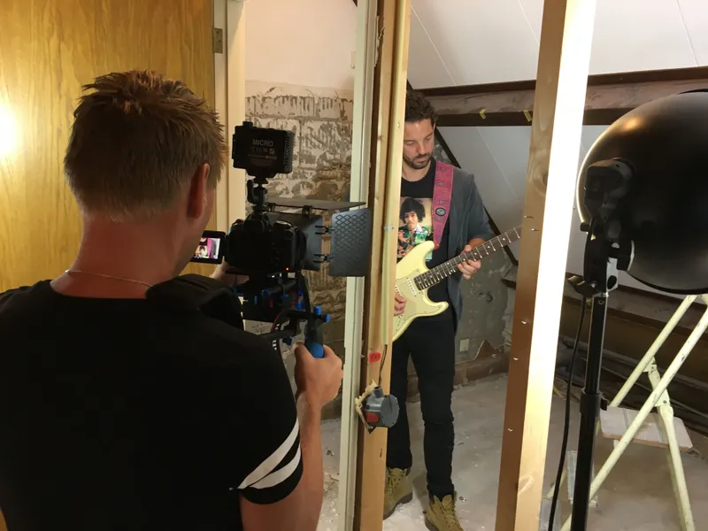 Opnames videoclip 'Stil In Huis' hero image