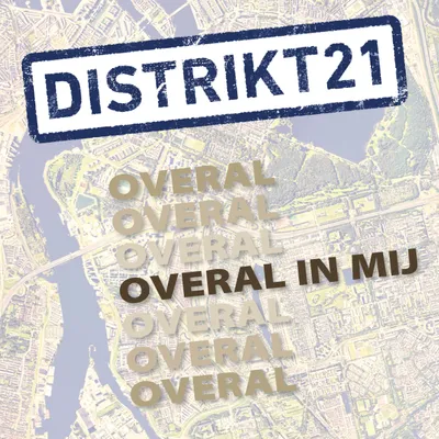 Cover van Overal In Mij van Frits Williams